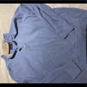 oversized quarter zip sweater